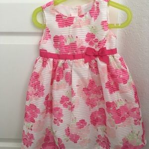 Toddlers formal floral dress